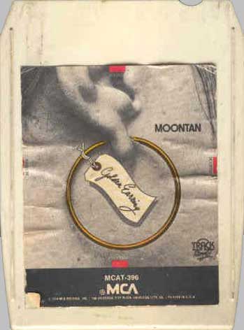 Golden Earring 8-track Moontan USA Earring cover white cartridge